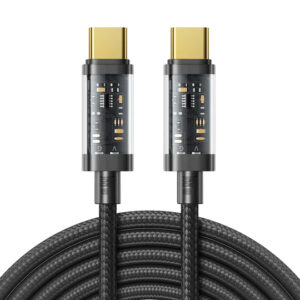 JOYROOM καλώδιο USB-C S-CC100A12, 100W, 1.2m, μαύρο | Καλώδια - Αντάπτορες | elabstore.gr