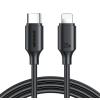 JOYROOM καλώδιο USB-C σε Lightning S-CL020A9, 20W, 1m, μαύρο | eLabstore.gr JOYROOM καλώδιο USB-C σε Lightning S-CL020A9, 20W, 1m, μαύρο | Καλώδια - Αντάπτορες | elabstore.gr