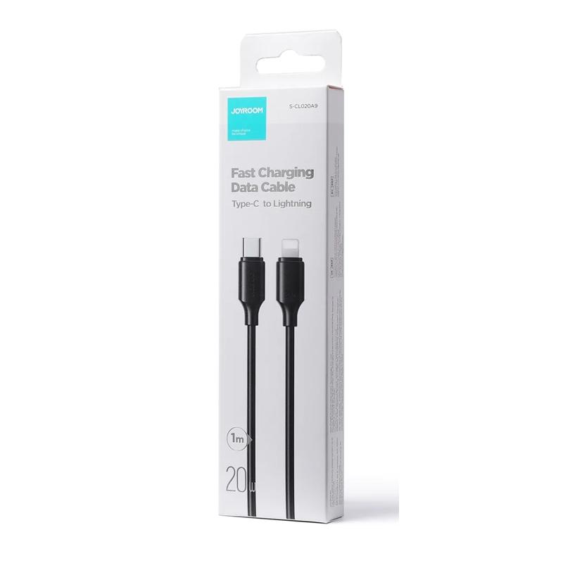 JOYROOM καλώδιο USB-C σε Lightning S-CL020A9, 20W, 1m, μαύρο | eLabstore.gr JOYROOM καλώδιο USB-C σε Lightning S-CL020A9, 20W, 1m, μαύρο | Καλώδια - Αντάπτορες | elabstore.gr