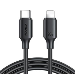 JOYROOM καλώδιο USB-C σε Lightning S-CL020A9, 20W, 1m, μαύρο | Καλώδια - Αντάπτορες | elabstore.gr