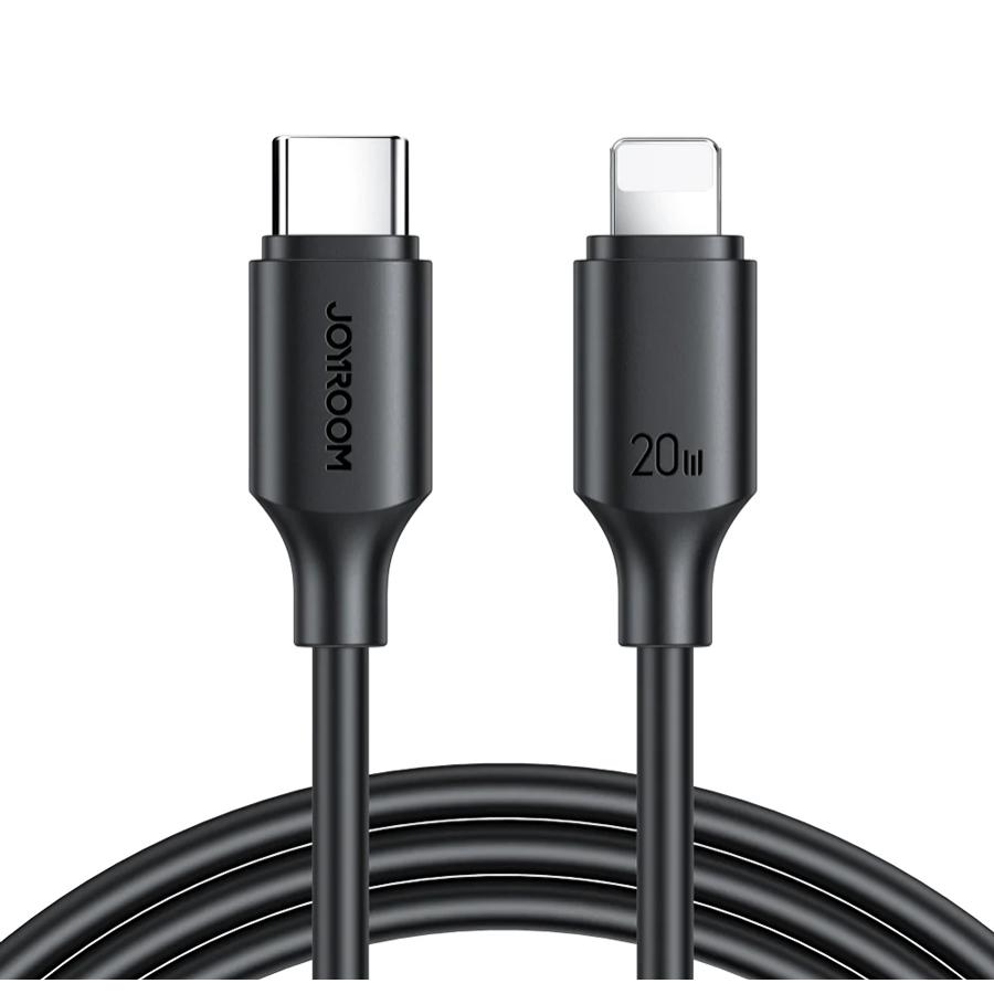 JOYROOM καλώδιο USB-C σε Lightning S-CL020A9, 20W, 1m, μαύρο | eLabstore.gr JOYROOM καλώδιο USB-C σε Lightning S-CL020A9, 20W, 1m, μαύρο | Καλώδια - Αντάπτορες | elabstore.gr
