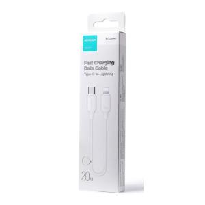 JOYROOM καλώδιο USB-C σε Lightning S-CL020A9, 20W, 1m, λευκό | eLabstore.gr JOYROOM καλώδιο USB-C σε Lightning S-CL020A9, 20W, 1m, λευκό | Καλώδια - Αντάπτορες | elabstore.gr