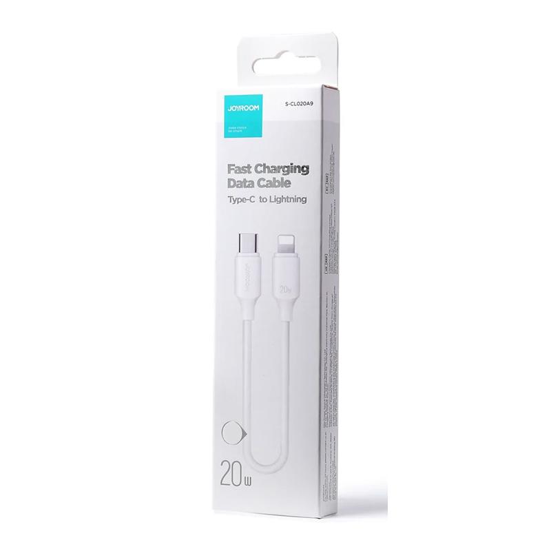 JOYROOM καλώδιο USB-C σε Lightning S-CL020A9, 20W, 1m, λευκό | eLabstore.gr JOYROOM καλώδιο USB-C σε Lightning S-CL020A9, 20W, 1m, λευκό | Καλώδια - Αντάπτορες | elabstore.gr