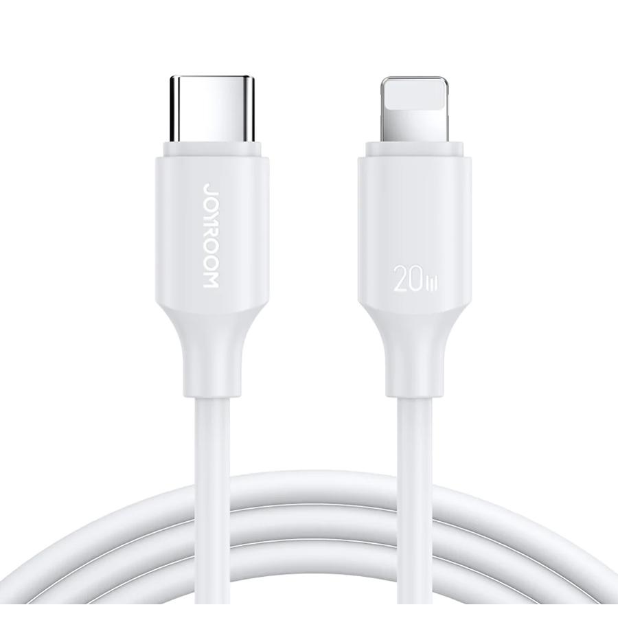 JOYROOM καλώδιο USB-C σε Lightning S-CL020A9, 20W, 1m, λευκό | eLabstore.gr JOYROOM καλώδιο USB-C σε Lightning S-CL020A9, 20W, 1m, λευκό | Καλώδια - Αντάπτορες | elabstore.gr