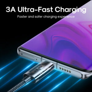JOYROOM καλώδιο USB σε USB-C S-UC027A12, 3A, 1.2m, μαύρο | Καλώδια - Αντάπτορες | elabstore.gr