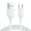 JOYROOM καλώδιο USB σε USB-C S-UC027A9, 3A, 1m, λευκό | Καλώδια - Αντάπτορες | elabstore.gr