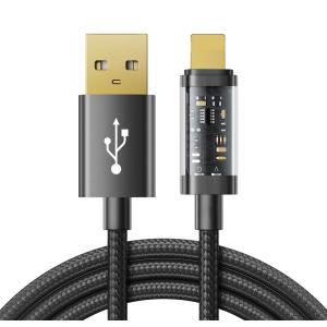 JOYROOM καλώδιο USB σε Lightning S-UL012A12, 2.4A, 1.2m, μαύρο | Αξεσουάρ κινητών | elabstore.gr