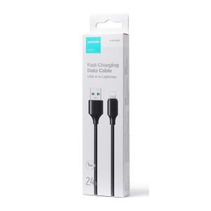 JOYROOM καλώδιο USB σε Lightning S-UL012A9, 2.4A, 1m, μαύρο | Αξεσουάρ κινητών | elabstore.gr