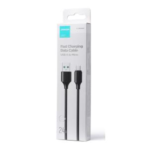 JOYROOM καλώδιο USB σε Micro USB S-UL012A9, 2.4A, 1m, μαύρο | Καλώδια - Αντάπτορες | elabstore.gr