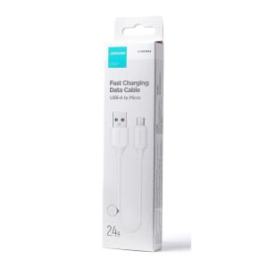 JOYROOM καλώδιο USB σε Micro USB S-UL012A9, 2.4A, 1m, λευκό | Καλώδια - Αντάπτορες | elabstore.gr