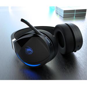 SADES gaming headset Warden I, wireless & wired. multiplatform BT, μαύρο | Συνοδευτικά PC | elabstore.gr