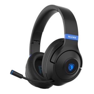 SADES gaming headset Whisper, wireless & wired, multiplatform, BT, μαύρο | Συνοδευτικά PC | elabstore.gr