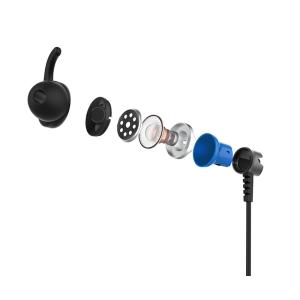 SADES gaming earphones Wings 20, 12mm, 3.5mm, 1.2m, μαύρα | Αξεσουάρ κινητών | elabstore.gr