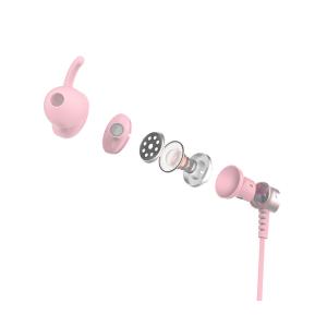 SADES gaming earphones Wings 20, 12mm, 3.5mm, 1.2m, ροζ | Αξεσουάρ κινητών | elabstore.gr