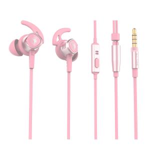 SADES gaming earphones Wings 20, 12mm, 3.5mm, 1.2m, ροζ | Αξεσουάρ κινητών | elabstore.gr