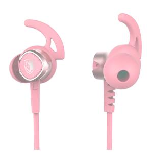 SADES gaming earphones Wings 20, 12mm, 3.5mm, 1.2m, ροζ | Αξεσουάρ κινητών | elabstore.gr