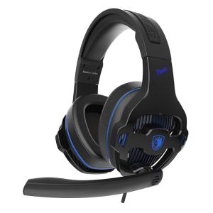 SADES gaming headset Ppower, 3.5mm, multiplatform, 50mm, 1.5m, μαύρο | Συνοδευτικά PC | elabstore.gr