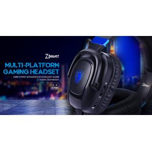 SADES gaming headset Zpower, 3.5mm, multiplatform, 40mm, 1.2m, μαύρο | Συνοδευτικά PC | elabstore.gr