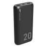 SILICON POWER power bank GS15, 20000mAh, 2x USB & USB-C, 3A, μαύρο | Αξεσουάρ κινητών | elabstore.gr