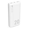 SILICON POWER power bank GS15, 20000mAh, 2x USB & USB-C, 3A, λευκό | Αξεσουάρ κινητών | elabstore.gr