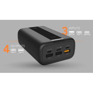 SILICON POWER power bank QX55, 30000mAh, 3x USB & USB-C, 22.5W, LCD | Αξεσουάρ κινητών | elabstore.gr