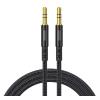 JOYROOM καλώδιο Stereo 3.5mm SY-15A1, AUX, gold plated, 1.5m, μαύρο | Καλώδια - Αντάπτορες | elabstore.gr