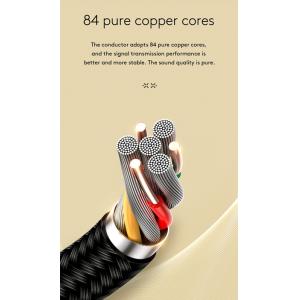 JOYROOM καλώδιο Stereo 3.5mm SY-15A1, AUX, gold plated, 1.5m, μαύρο | Καλώδια - Αντάπτορες | elabstore.gr