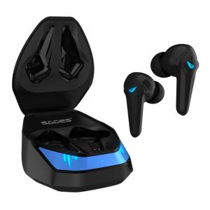 SADES gaming earphones Wings 200 με θήκη φόρτισης, True Wireless, μαύρα | Αξεσουάρ κινητών | elabstore.gr