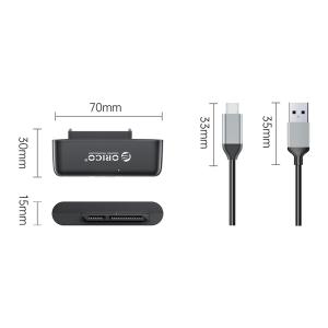 ORICO αντάπτορας USB-C σε SATA UTS3-3A, 5Gbps, καλώδιο USB, μαύρος | eLabstore.gr ORICO αντάπτορας USB-C σε SATA UTS3-3A, 5Gbps, καλώδιο USB, μαύρος | Συνοδευτικά PC | elabstore.gr