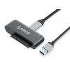 ORICO αντάπτορας USB-C σε SATA UTS3-3A, 5Gbps, καλώδιο USB, μαύρος | Συνοδευτικά PC | elabstore.gr