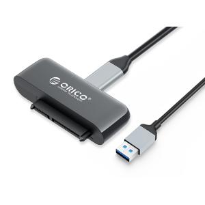 ORICO αντάπτορας USB-C σε SATA UTS3-3A, 5Gbps, καλώδιο USB, μαύρος | Συνοδευτικά PC | elabstore.gr