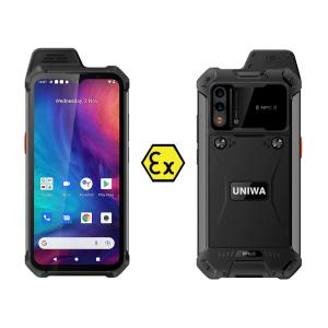 UNIWA smartphone W888 με ηχείο 2W, 6.3", 4/64GB, 4400mAh, IP68, μαύρο | Mobile Συσκευές | elabstore.gr