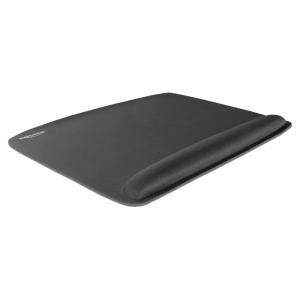 DELOCK mousepad για laptop με στήριγμα καρπού 12601, 320x420mm, μαύρο | Συνοδευτικά PC | elabstore.gr