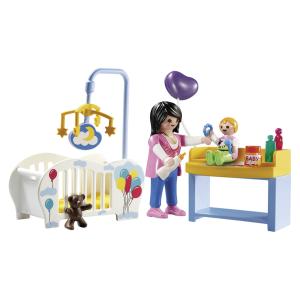 PLAYMOBIL βαλιτσάκι City Life βρεφικό δωμάτιο 70531, 22τμχ | Παιχνίδια | elabstore.gr