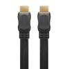 GOOBAY καλώδιο HDMI 2.0 με Ethernet 61277, flat, 18Gbit/s, 4K, 1m, μαύρο | Καλώδια - Αντάπτορες | elabstore.gr