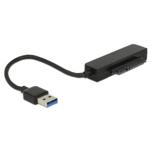 DELOCK αντάπτορας USB σε SATA 62742 με θήκη για 2.5" HDD/SSD, 6Gbps | Συνοδευτικά PC | elabstore.gr