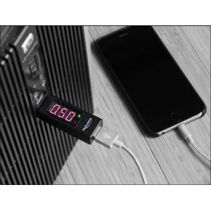 DELOCK αντάπτορας USB 65569 με οθόνη ένδειξης V/A, έως 5V/4A, μαύρος | Καλώδια - Αντάπτορες | elabstore.gr