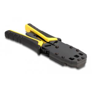 DELOCK πρέσα ακροδεκτών 90523 για καλώδια δικτύου RJ50/RJ45/RJ12/RJ11 | Εργαλεία | elabstore.gr