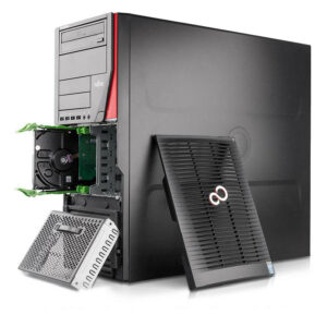 Fujitsu Celsius M730 Tower Xeon E5-1620v2(4-Cores)/16GB DDR3/256GB SSD/Nvidia 2GB/DVD/Grade A+ Works | Refurbished | elabstore.gr