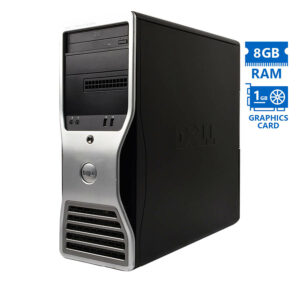 Dell Precision T5500 Tower Xeon E5540(4-Cores)/8GB DDR3/500GB/Nvidia 1GB/DVD Grade A Workstation Ref | Refurbished | elabstore.gr