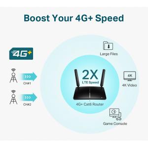 TP-LINK Wireless Dual Band Router Archer MR600, 4G+ Cat6 AC1200, Ver.3.0 | Δικτυακά | elabstore.gr