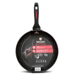 BRUNO τηγάνι Granit Premium BRN-0114 με αντικολλητική επίστρωση, 28cm | eLabstore.gr BRUNO τηγάνι Granit Premium BRN-0114 με αντικολλητική επίστρωση, 28cm | Οικιακός εξοπλισμός | elabstore.gr