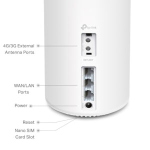 TP-LINK Whole Home Mesh WiFi 6 Deco X20-4G, 4G+ AX1800, Ver. 1.0 | Δικτυακά | elabstore.gr
