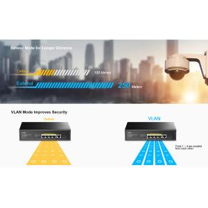 CUDY PoE+ switch GS1005PTS1, 5-port PoE+, 1x SFP, 120W, V1.0 | Δικτυακά | elabstore.gr
