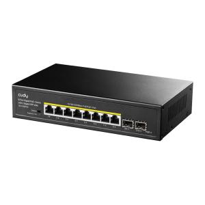 CUDY PoE+ switch GS1008PS2, 8-port PoE+, 2x SFP, 120W, V1.0 | Δικτυακά | elabstore.gr