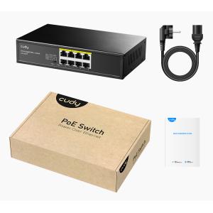 CUDY PoE+ switch GS1008PT, 8-port PoE+, 120W, VLAN, V1.0 | eLabstore.gr CUDY PoE+ switch GS1008PT, 8-port PoE+, 120W, VLAN, V1.0 | Δικτυακά | elabstore.gr