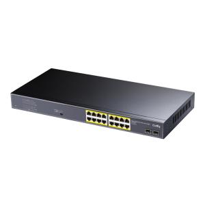 CUDY PoE+ switch GS1020PS2, 16-port PoE+, 2x SFP, 200W, V2.0 | Δικτυακά | elabstore.gr
