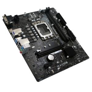 BIOSTAR μητρική H610MHP, 2x DDR4, s1700, USB 3.2, uATX, GbE, Ver. 6.1 | PC & Αναβάθμιση | elabstore.gr