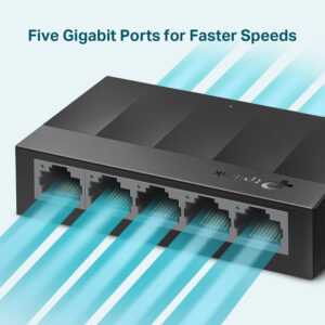 TP-LINK desktop switch LiteWave LS1005G, 5-port 10/100/1000Mbps, Ver 3.0 | Δικτυακά | elabstore.gr