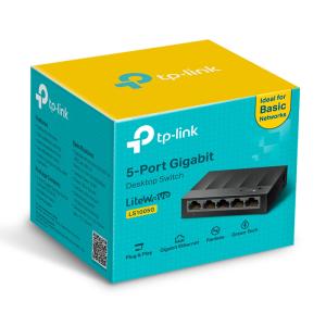 TP-LINK desktop switch LiteWave LS1005G, 5-port 10/100/1000Mbps, Ver 3.0 | Δικτυακά | elabstore.gr